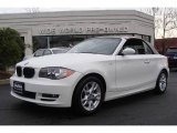 2008 Alpine White BMW 1 Series 128i Convertible #2335541