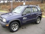 2001 Dark Blue Metallic Chevrolet Tracker ZR2 Hardtop 4WD #23453520
