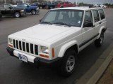 Stone White Jeep Cherokee in 1999