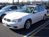 2007 Satin White Pearl Subaru Legacy 2.5i Sedan #23439714