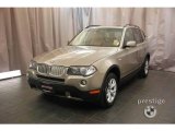 2009 Platinum Bronze Metallic BMW X3 xDrive30i #23439637