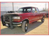 1997 Toreador Red Metallic Ford F250 XLT Extended Cab 4x4 #23570962