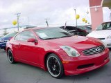 2005 Laser Red Infiniti G 35 Coupe #23525912