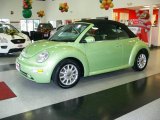 2004 Cyber Green Metallic Volkswagen New Beetle GLS Convertible #23648367