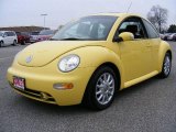 2005 Sunflower Yellow Volkswagen New Beetle GLS Coupe #23649350