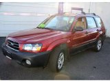 2003 Cayenne Red Pearl Subaru Forester 2.5 X #23636892