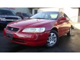 1999 San Marino Red Honda Accord EX Coupe #23651615