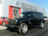 2007 Black Jeep Wrangler Unlimited Sahara 4x4 #23662693