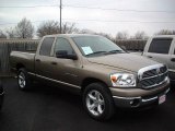 2007 Light Khaki Metallic Dodge Ram 1500 Big Horn Edition Quad Cab #23729390
