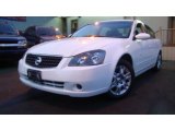 2006 Satin White Pearl Nissan Altima 2.5 S #23722502