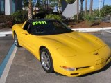 2002 Millenium Yellow Chevrolet Corvette Coupe #2366804
