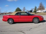 1998 Flame Red Chrysler Sebring JX Convertible #2369618
