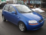 2005 Bright Blue Metallic Chevrolet Aveo Special Value Hatchback #23792643