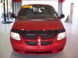 Inferno Red Tinted Pearl Dodge Caravan in 2002