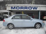 2007 Ice Blue Kia Spectra EX Sedan #23788562