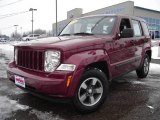 2009 Red Rock Crystal Pearl Jeep Liberty Sport #23787566