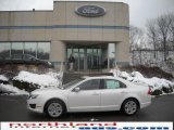 2010 White Platinum Tri-coat Metallic Ford Fusion SE V6 #23783120