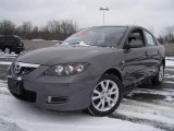 2007 Galaxy Gray Mica Mazda MAZDA3 i Sport Sedan #23804239