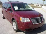 2008 Deep Crimson Crystal Pearlcoat Chrysler Town & Country Touring Signature Series #2365634