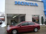 2006 Tango Red Pearl Honda Civic LX Sedan #23786102