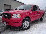 2007 Bright Red Ford F150 XL SuperCab #23787585