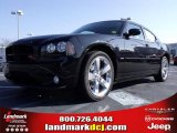 2010 Brilliant Black Crystal Pearl Dodge Charger R/T #23790485