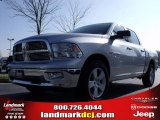 2010 Bright Silver Metallic Dodge Ram 1500 Big Horn Crew Cab #23790502