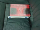 1999 Pontiac Firebird Trans Am WS-6 Coupe Books/Manuals