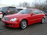 2008 Mars Red Mercedes-Benz CLK 350 Coupe #23839531