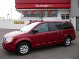 2008 Inferno Red Crystal Pearlcoat Chrysler Town & Country LX #23842817