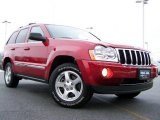 2005 Inferno Red Crystal Pearl Jeep Grand Cherokee Limited 4x4 #23839794