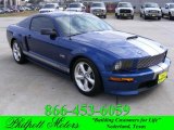 2008 Vista Blue Metallic Ford Mustang Shelby GT Coupe #23915385