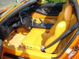 2004 Acura NSX T Targa Orange Interior