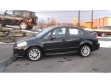 2009 Black Pearl Metallic Suzuki SX4 Touring Sport Sedan #23919786