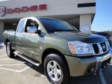 2004 Canteen Green Nissan Titan SE King Cab 4x4 #23920127