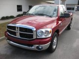2007 Inferno Red Crystal Pearl Dodge Ram 2500 ST Quad Cab #23946263