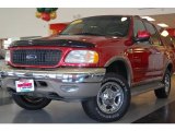 2000 Dark Toreador Red Metallic Ford Expedition Eddie Bauer 4x4 #23942775
