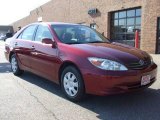 2004 Salsa Red Pearl Toyota Camry LE #2399398