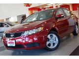 2010 Spicy Red Kia Forte EX #24098453