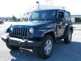 2007 Steel Blue Metallic Jeep Wrangler Sahara 4x4 #24132349