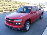 2010 Victory Red Chevrolet Colorado LT Extended Cab #24146444