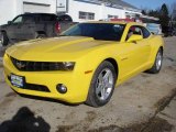 2010 Rally Yellow Chevrolet Camaro LT Coupe #24133724