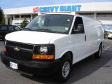 2009 Summit White Chevrolet Express 2500 Extended Cargo Van #24194787