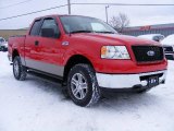 2006 Bright Red Ford F150 XLT SuperCab 4x4 #24185582