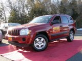 2005 Inferno Red Crystal Pearl Jeep Grand Cherokee Laredo 4x4 #24196618