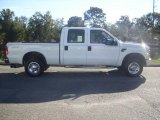 2008 Oxford White Ford F250 Super Duty XLT Crew Cab 4x4 #24200964