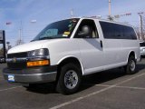 2009 Summit White Chevrolet Express LS 3500 Passenger Van #24247818