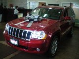 2010 Inferno Red Crystal Pearl Jeep Grand Cherokee Limited 4x4 #24253233