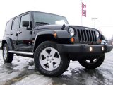 2007 Black Jeep Wrangler Unlimited Sahara 4x4 #24311989