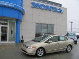 2007 Borrego Beige Metallic Honda Civic EX Sedan #24310167